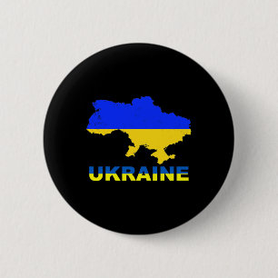 Oekraïense vlag shirt Oekraïners cadeau Oekraïens Ronde Button 5,7 Cm