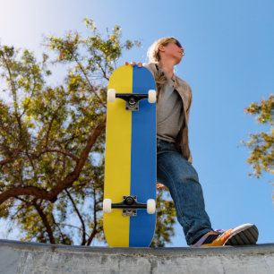 Oekraïense vlag skateboard