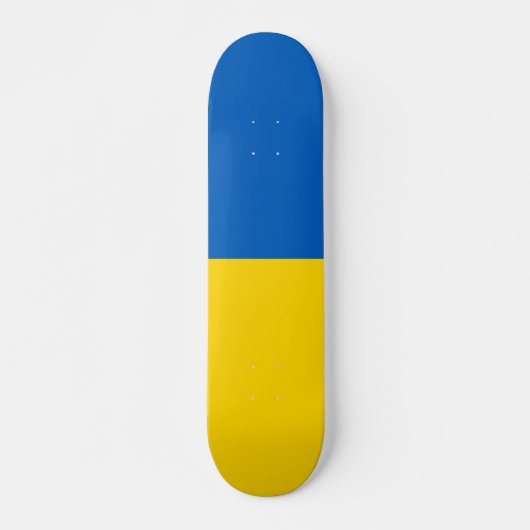 Oekraïense vlag skateboard (Voorkant)