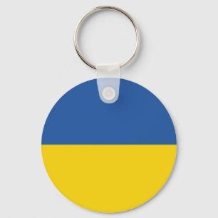 Oekraïense vlag Sleutelhanger