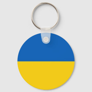 Oekraïense vlag sleutelhanger