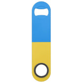 Oekraïense vlag speed flessenopener (Voorkant)