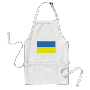 Oekraïense vlag standaard schort
