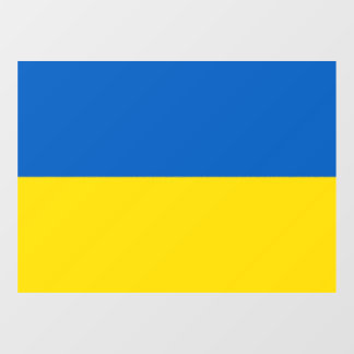 Oekraïense vlag. Steun aan Oekraïne Raamsticker