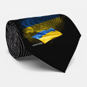 Oekraïense vlag stropdas (Opgerold)