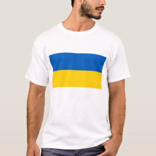 Oekraïense vlag t-shirt