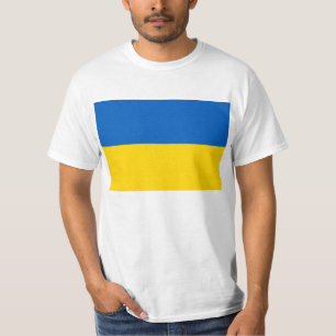 Oekraïense vlag t-shirt