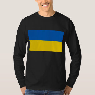 Oekraïense vlag t-shirt