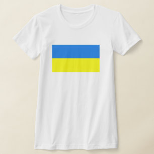 Oekraïense vlag t-shirt