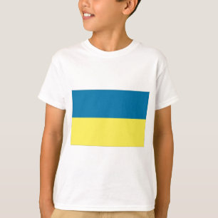 Oekraïense vlag t-shirt