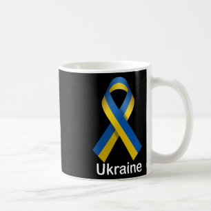 Oekraïense vlag t-shirt met Oekraïense nationale k Koffiemok