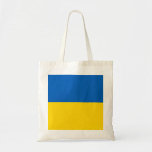 Oekraïense vlag tote bag