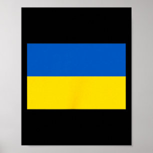 Oekraïense vlag van Oekraine 1 Poster