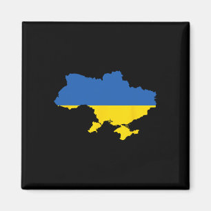 Oekraïense Vlag Vintage Erfgoed 3 Magneet
