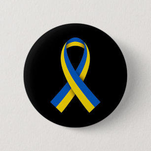 Oekraïense Vlag Zaklint Zak Oekraïense Vlag Ronde Button 5,7 Cm