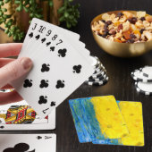 Oekraïense vlagspelkaarten pokerkaarten (Insitu)