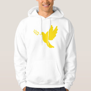 Oekraïense vredeshond Gold Hoodie