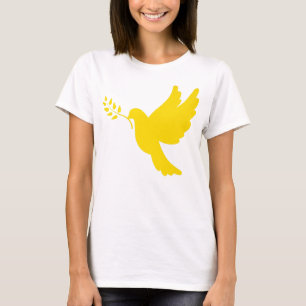 Oekraïense vredeshond Gold T-shirt