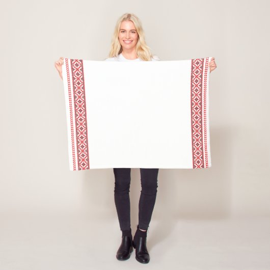 Oekraïense Vyshyvanka geborduurde deken (In situ)