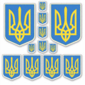 Oekraïense wapenstilstand sticker (Voorkant)