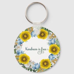 Oekraïense Wreater Flowers Faith Hope Sleutelhanger