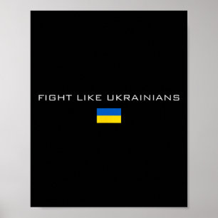 Oekraïense Zelensky Oekraïne Leger Groen Strijd Al Poster