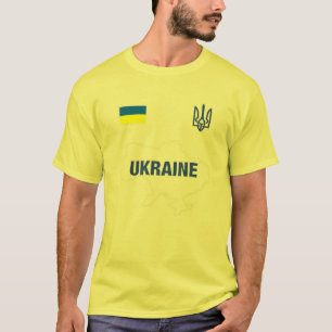 Oekraïne 2021 Nationaal Football Team Soccer Ukra T-shirt