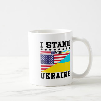 Oekraïne Amerikaanse trots vintage retro Oekraïens Koffiemok