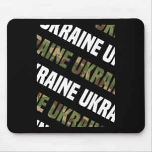 Oekraïne Camo Patroon Groen Camouflage Muismat