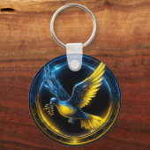 Oekraïne Dove of Peace Sleutelhanger (Voorkant)