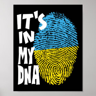 Oekraïne Drietand Oekraïense Vlag Oekraïense Vlag  Poster