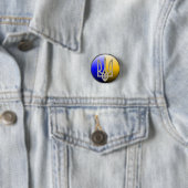 Oekraïne Emblem Badge Ronde Button 3,2 Cm (In situ)
