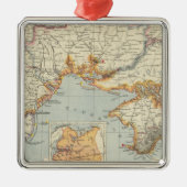 Oekraïne en Moldavië Metalen Ornament (Voorkant)