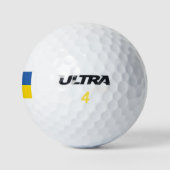 OEKRAÏNE-FLAG GOLFBALLEN (Logo)