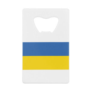 OEKRAÏNE-FLAG KREDIETKAART FLESSENOPENER