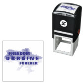 Oekraïne Forever Freedom Zelfinkkend stempel (In situ)