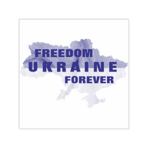 Oekraïne Forever Freedom Zelfinkkend stempel