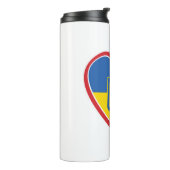 Oekraïne-hart Thermosbeker (Gedraaid links)