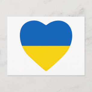 Oekraïne Heart Briefkaart