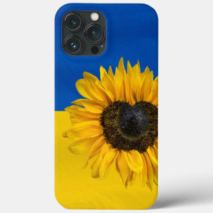 Oekraïne Heart Sunflower iPhone 13 Pro Max Hoesje