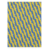Oekraïne Inspiration Blue en Yellow Modern Elegant Tafelkleed (Voorkant)