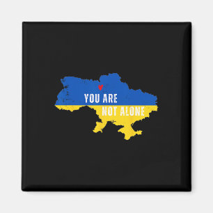 Oekraïne Je Bent Niet Alleen Kiev Kaart Oekraïense Magneet