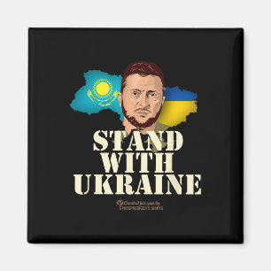 Oekraïne Kazachstan Volodymyr Zelensky Steun U Magneet