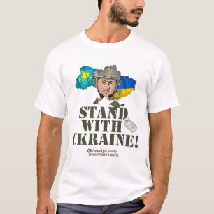 Oekraïne Kazachstan Zelenskyy Steun Oekraïne  T-shirt