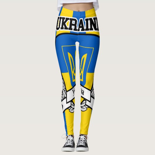 Oekraïne Leggings (Voorkant)