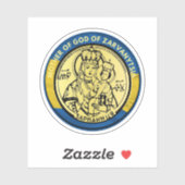 OEKRAÏNE MOEDER VAN GOD VAN ZARVANYTSIA RELIGIEUZE STICKER (Vel)