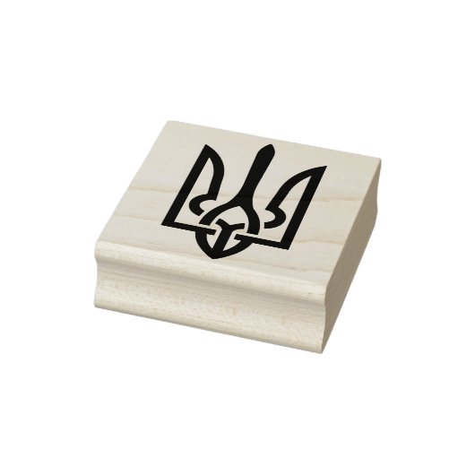 Oekraïne nationaal symbool kunststempel 	rubberstempel (Stempel)
