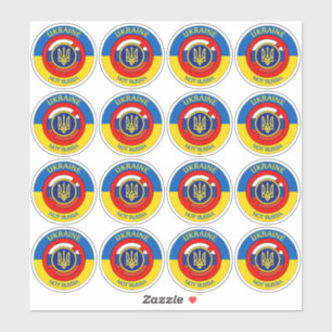 Oekraïne - niet Rusland sticker