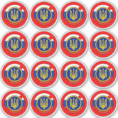 Oekraïne - niet Rusland sticker (Voorkant)