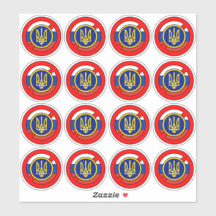 Oekraïne - niet Rusland sticker